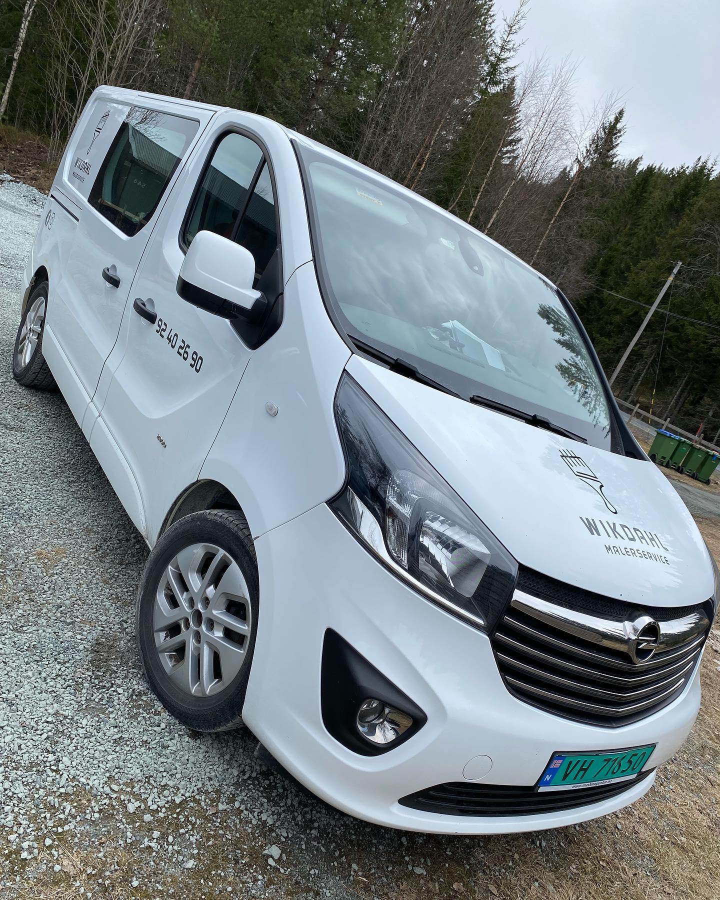 Wikdahl Malerservice firmabil